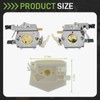 CARBBIA 503281504 Carburetor Tune Up Kit WT-170-1 Compatible with Husqvarna