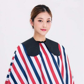 Minkissy Hair Cutting Collar Black Rubber Neck Wrap Neck Protection Hairdressing Salon Stylist Cutting Collar Hairdressing Salon Cape