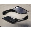 MASO Universal Motorcycle Side Mirrors 8mm/10mm Aluminum Diamond Style Motorcycle