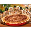 Chipmunks Deliver Pie Funny Thanksgiving Card