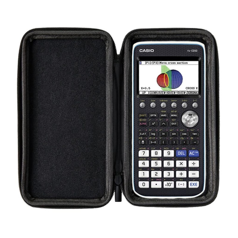 WYNGS Protective Case Red compatible with Calculator Casio fx-CG50