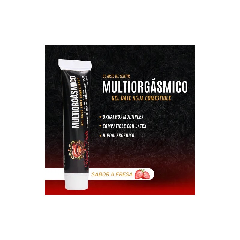 Sensibilizante Lubricante. Multiorgsmico. Trmico. 18 ML.