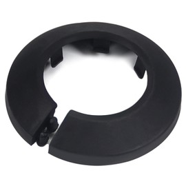 Yinpecly 1.57 inch Flange Pipe Cover Decoration PP Plastic Escutcheon Collar Pipe Cover Radiator for Wall Pipe Tube Decoration 1pcs