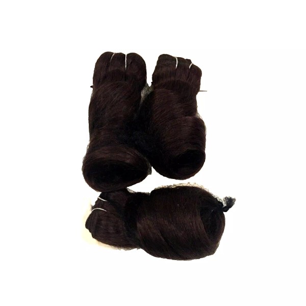 Hair Time 8" Loose Wave sew in 3 Bundle 100%