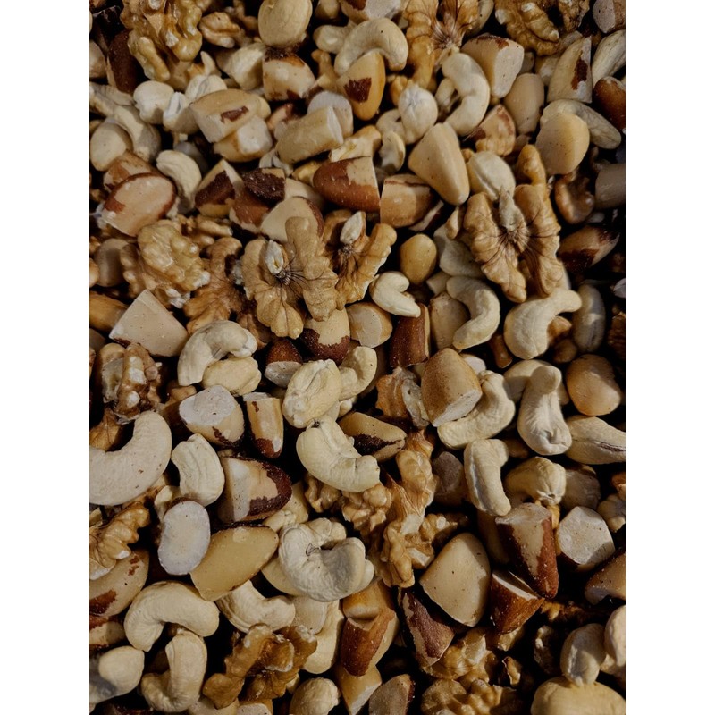 1kg Premium Fresh Organic Mixed Nuts (Walnuts, Brazils, Casews) (1kg)