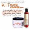 Edengi Kit 150ml Sh Copper + Trat Copper Edengi Cobrizos