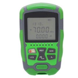 LOCADENCE Fiber Optic Cable Tester, 70 to +10Dbm Optical Fiber Power Meter with Built in Battery, Portable Visual Fault Locator with Calibration and Relative Power Calculation Function