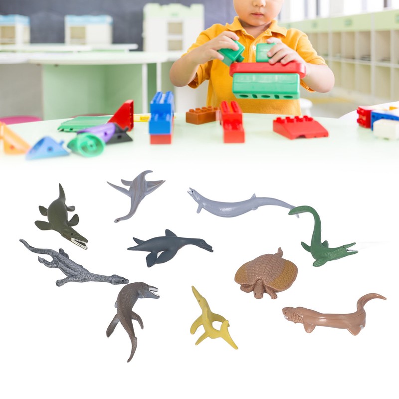 Sea Animal Toy Set Realistic Educational Exquisite Texture Miniature Marine