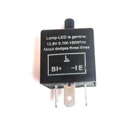 Simda Pro Universal 3 Pin 12 V Motorcycle LED Indicator Relay Load Independent Indicator Relay Indicator Relay Flasher Frequency Control Relay