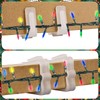 80 Pcs Outdoor Light Clips Hooks for Outdoor String Lights