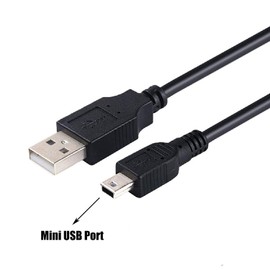 SISSFO Replacement for Canon Camera USB Cable Mini USB Data Transfer Cable Cord Compatible with Canon PowerShot/Rebel/EOS/DSLR Cameras and Camcorders (IFC-400PCU)
