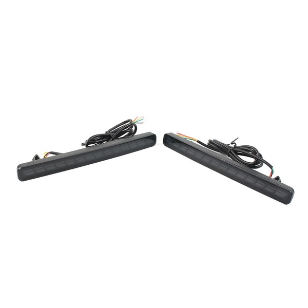 GZYF Rear Bumper Reflector Tail Lights Turn Signal Sequential Flashing