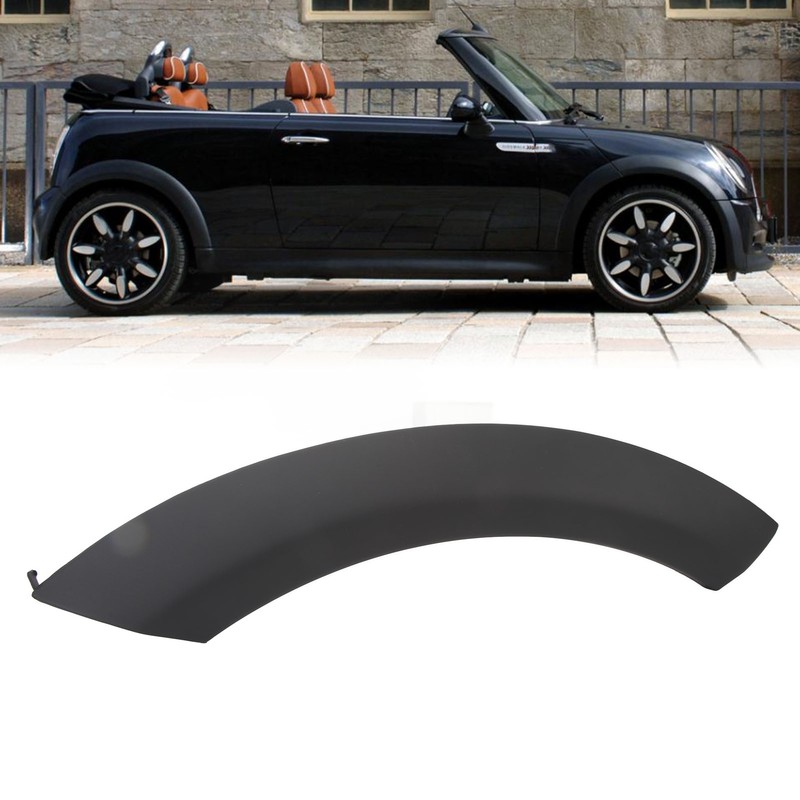 Wheel Mudguard Arch Cover Scratch Resistant Sporty Front Hood Wheel
