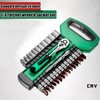 72-Tooth Ratchet Socket Set for Auto & Home Repair –