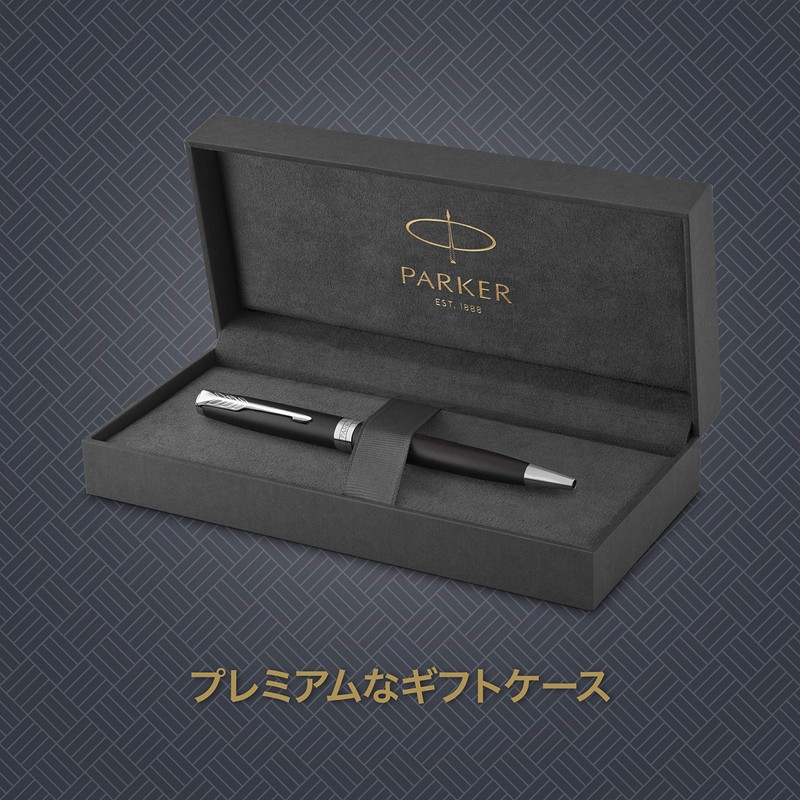 Parker Parker Ballpoint Pen Sonnet Matte Black CT Medium Stroke