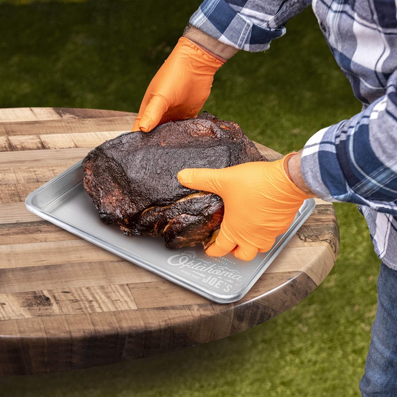 Oklahoma Joe's 7746212P06 13" x 9" Aluminum BBQ Serving Tray,