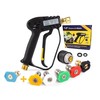 4000 PSI High Pressure Jet Washer Gun with 6 Nozzle