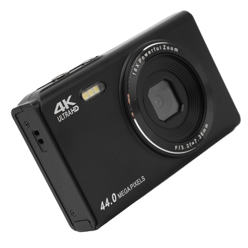 4K Digital Camera for Teens Kids 44MP 16X Digital Zoom