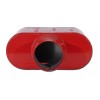 Autoparts 3" Cherry Bomb Single Chamber Exhaust Race Muffler -