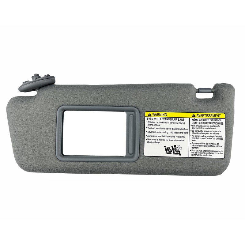 Pair of Left and Right Sun Visors with Holders for