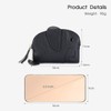 FORRICA Women's Elephant Small Purse Genuine Leather Women Lightweight Mini