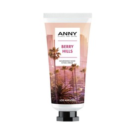 ANNY Nourishing Hand & Nail Cream Berry Hills - High Quality Shea Butter Hand Cream & Nail Care with Panthenol & Keratin, Ideal for Dry, Stressed Hands - 75 ml