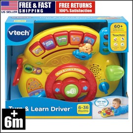 VTech Educational Toys for Kids 1 2 3 Year Olds Toddlers Learning Musical Turn & Learn