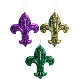 mgo 4" PGG Fleur de Lis Ornaments (6)