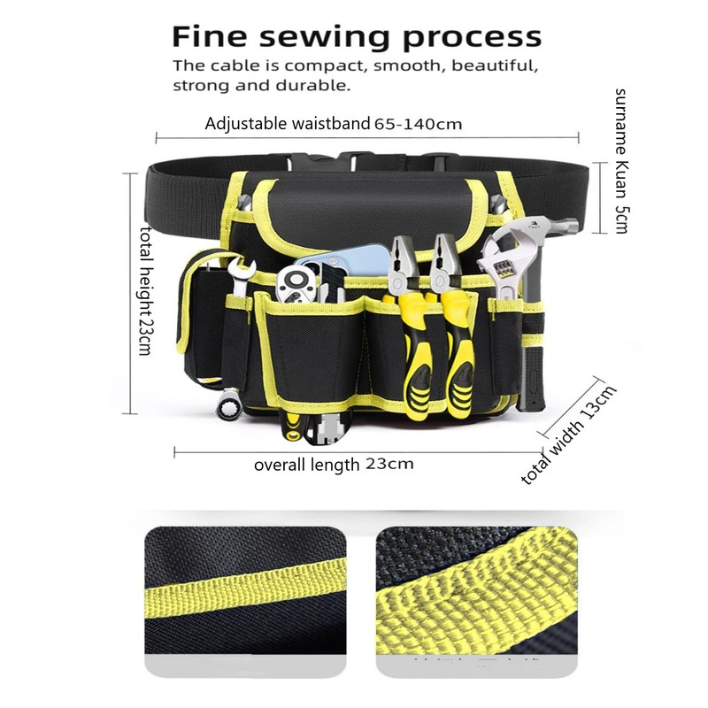 Electrician Tool Bag, Waterproof Tool Bag, Professional Universal Bag for