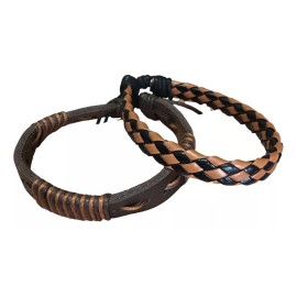 COLIBRI ALEGRE 2 Pulseras De Cuero Para Hombre