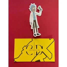 Rick Sanchez Waterproof Sticker | Rick and Morty