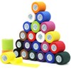 Self-Adhesive Cohesive Bandage Wrap - 24 Rolls
