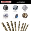 NORTOOLS Drill Bit Set 19 PCS M35 5% Cobalt Drill