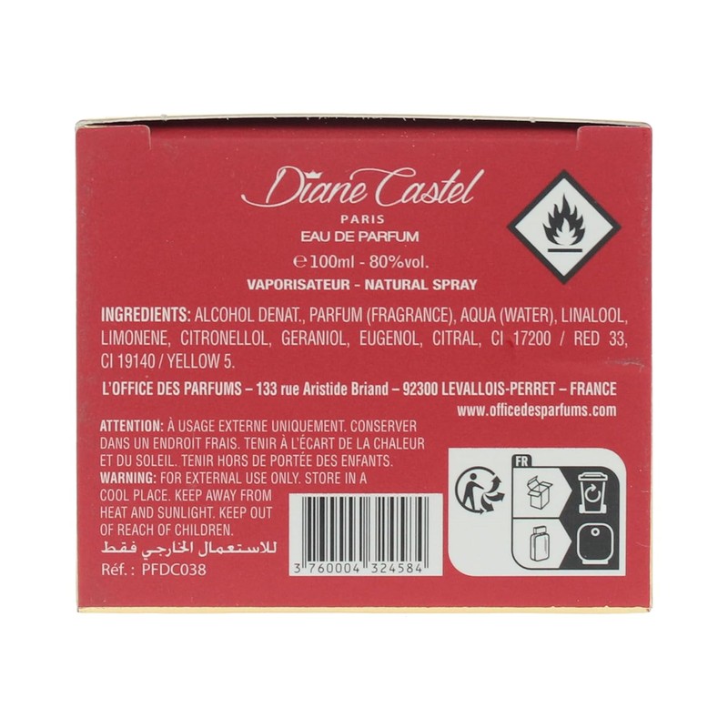 Diane Castel Aqilae - Musky Floral Fragrance - Perfume for