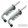 Bivethoi 5 Inch Spring Loaded Latch Bolt Latch Pin Barrel