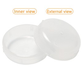 APPLIANCEMATES 1-1/2" Wrought Iron Patio Furniture Glides/Feet/Caps(White,24 Packs)-Outdoor Round Glide Insert End Cap Furniture Caps for Furniture Legs and Tables Eight Chairs with 4 Legs