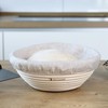 BREADLYST - Premium Proofing Basket Set with Linen Insert and