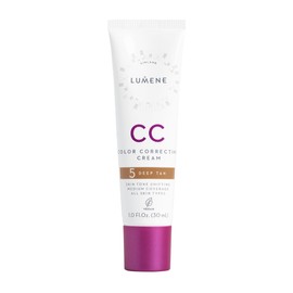 LUMENE CC Cream Colour Correcting Cream with SPF 20 & Medium Coverage for All Skin Types, Vegan 30 ml Deep Tan