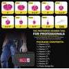 Premium 9-Piece PVC Pipe Reamer Kit, Includes Sizes 1/2", 3/4",