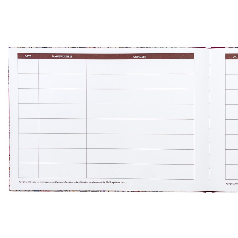 Pukka Pad, Bloom A4 Visitors Book – 96 Pages with