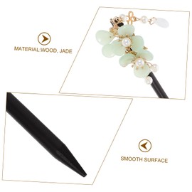 TOVINANNA Hair Chopsticks Hair Sticks for Buns Hairpin for Women Hair Styling Tools Wooden Hair Sticks Chopsticks for Hair Wood Hair Stick Women Hair Stick Vintage Hair Accessories