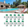 10Pcs Tee Connector 3 Way Quick Connect Push Water Pipe