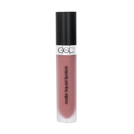 GOC, Labial liquido matte, Matte Liquid Lipstick, Resistente al agua, Larga Duración, No Reseca los labios ni cuartea, Sin manchas, Color Rose, GMLC01
