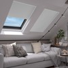 MYshade Custom Cordless Skylight Shades,100% Blackout Cellular Honeycomb Blinds for