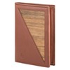 SEBASTIAN STURM Paul Wallet, Genuine Wood and Leather, Elegant Men's