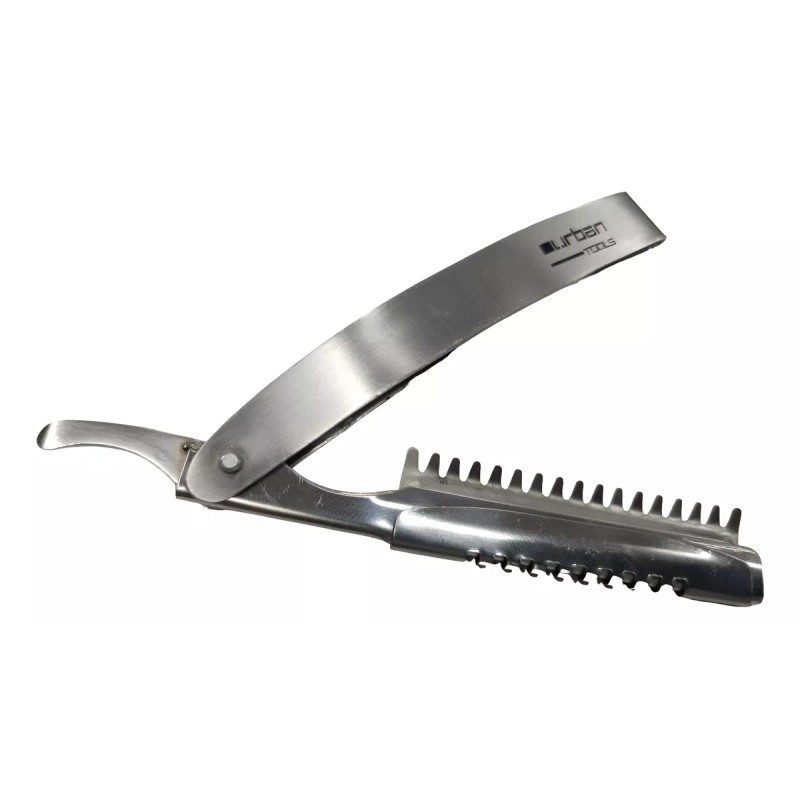 Urban Tools Porta Navaja Para Barbero De Acero Inoxidable