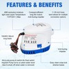 ECO-WORTHY Automatic 12V Bilge Pumps for Boats 1100GPH Auto with