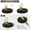 KANESIKI Rechargeable Spotlight, Battery Powered Picture Lights with Remote, Dimmable