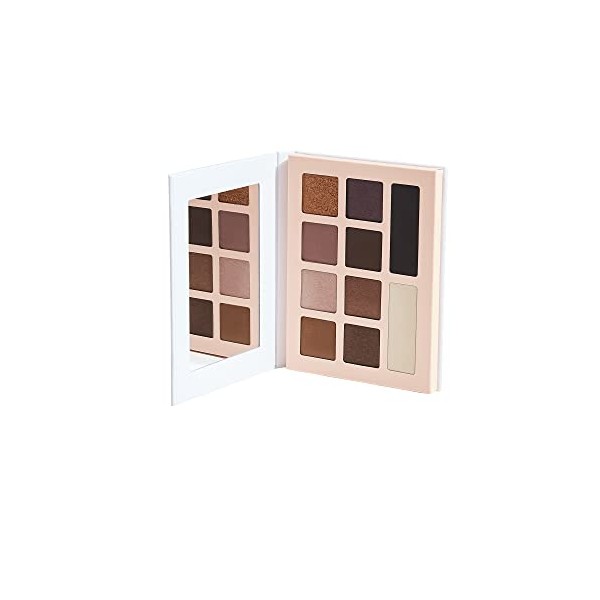 Honest Beauty Get It Together Eyeshadow Palette with 10 Pigment-Rich Shades | Dermatologist Tested + Cruelty Free | 0.67 oz.
