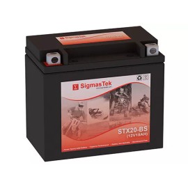 SigmasTek STX20-BS SLA Battery for Arctic Cat XF 7000, 8000, 9000 1100CC 2014-19